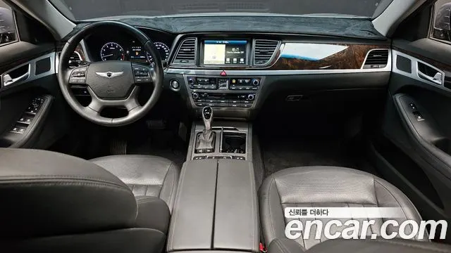 HYUNDAI GENESIS DH 2016 — 93 030 км, серебристо-серый, Корея — под ключ — фото 7