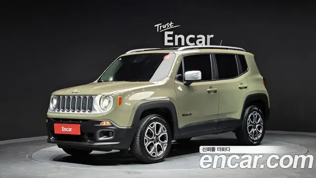 JEEP RENEGADE 2015 — 112 707 км, Корея — под ключ — фото 1