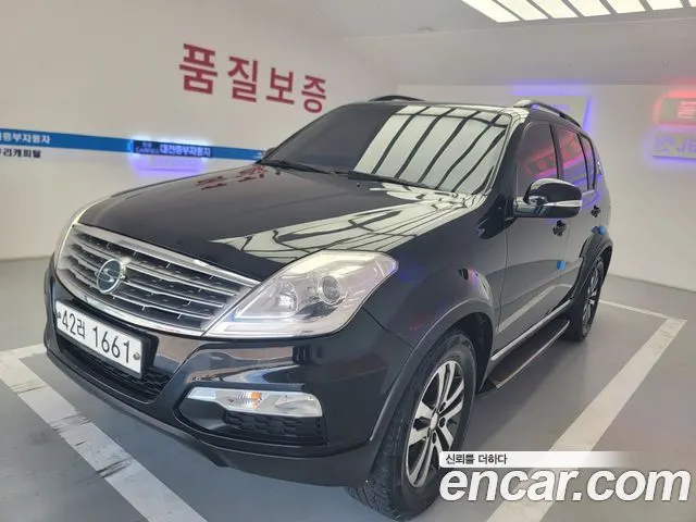 KGM REXTON W 2013 — 196 390 км, чёрный, Корея — под ключ — фото 12