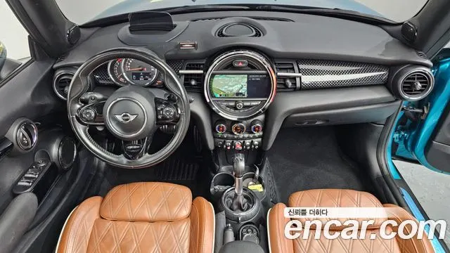 MINI COOPER S CONVERTIBLE 2016 — 80 144 км, синий, Корея — под ключ — фото 7