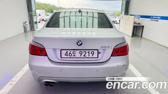 BMW 5 SERIES 2010 — 165 055 км, серебристый, Корея — под ключ — фото 5