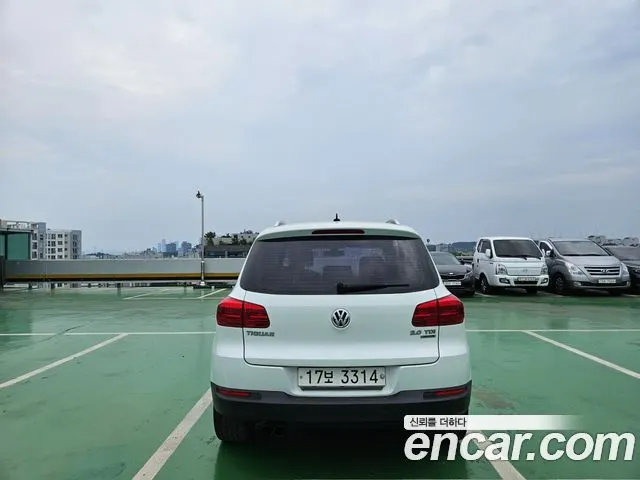 VOLKSWAGEN TIGUAN 2014 — 292 000 км, Корея — под ключ — фото 3