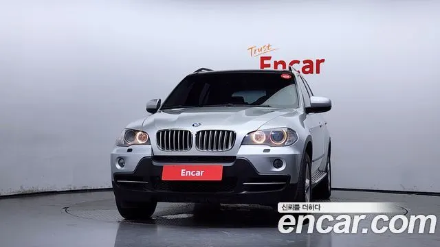 BMW X5 2010 — 128 958 км, серебристо-серый, Корея — под ключ — фото 3