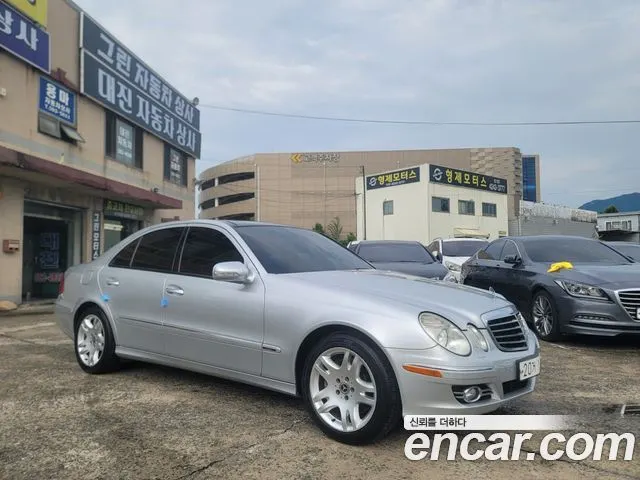 MERCEDES-BENZ E-CLASS W211 2008 — 194 320 км, серебристый, Корея — под ключ — фото 3