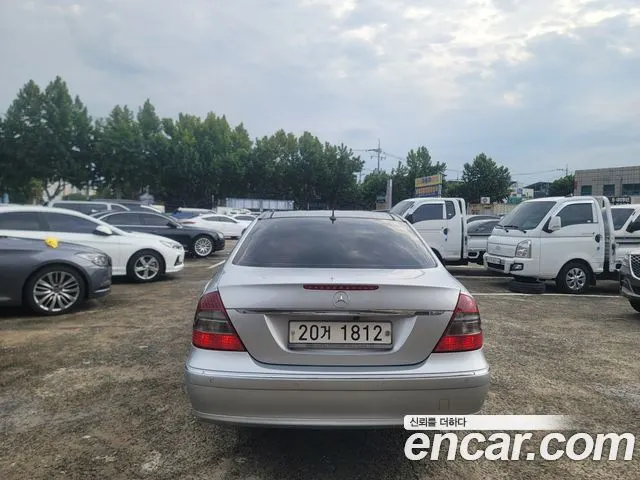MERCEDES-BENZ E-CLASS W211 2008 — 194 320 км, серебристый, Корея — под ключ — фото 6
