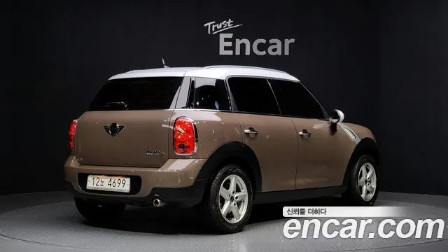 MINI COOPER D COUNTRYMAN 2013 — 103 270 км, светло-золотистый, Корея — под ключ — фото 2