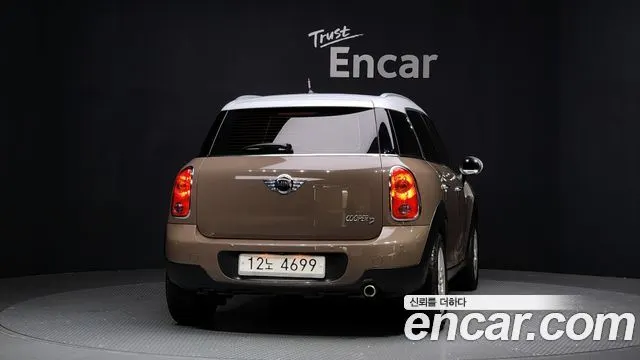 MINI COOPER D COUNTRYMAN 2013 — 103 270 км, светло-золотистый, Корея — под ключ — фото 4