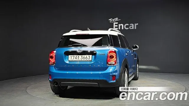 MINI COOPER COUNTRYMAN 2020 — 83 625 км, синий, Корея — под ключ — фото 4