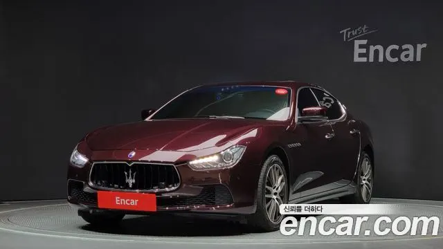 MASERATI GHIBLI — из Кореи под ключ