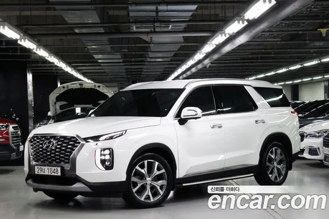 HYUNDAI PALISADE 2019 — 68 500 км, белый, Корея — под ключ — фото 3