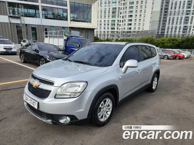 CHEVROLET ORLANDO 2012 — 175 364 км, серебристый, Корея — под ключ — фото 1