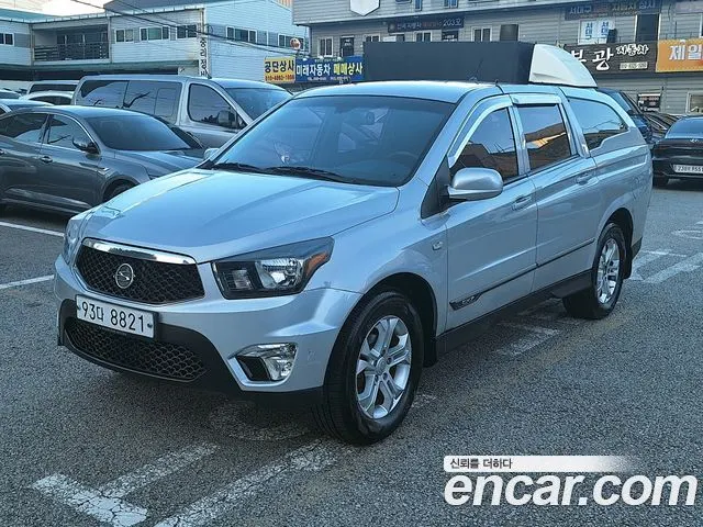 KGM KORANDO SPORTS 2013 — 164 000 км, серебристо-серый, Корея — под ключ — фото 4