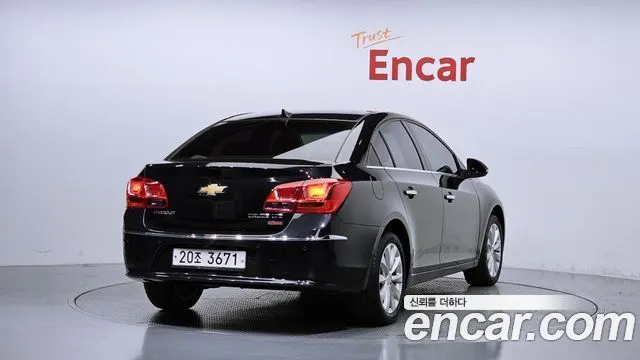 CHEVROLET AMAZING NEW CRUZE 2015 — 101 021 км, чёрный, Корея — под ключ — фото 2
