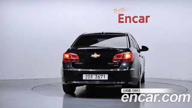 CHEVROLET AMAZING NEW CRUZE 2015 — 101 021 км, чёрный, Корея — под ключ — фото 4