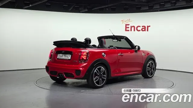 MINI COOPER S CONVERTIBLE 2019 — 60 202 км, красный, Корея — под ключ — фото 2