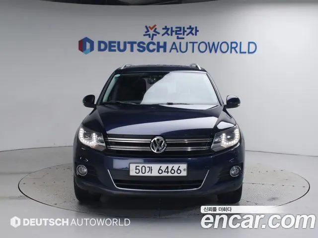 VOLKSWAGEN TIGUAN 2015 — 201 279 км, Корея — под ключ — фото 3