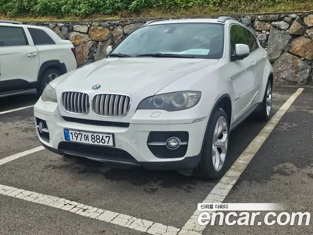 BMW X6 2009 — 167 876 км, белый, Корея — под ключ — фото 1