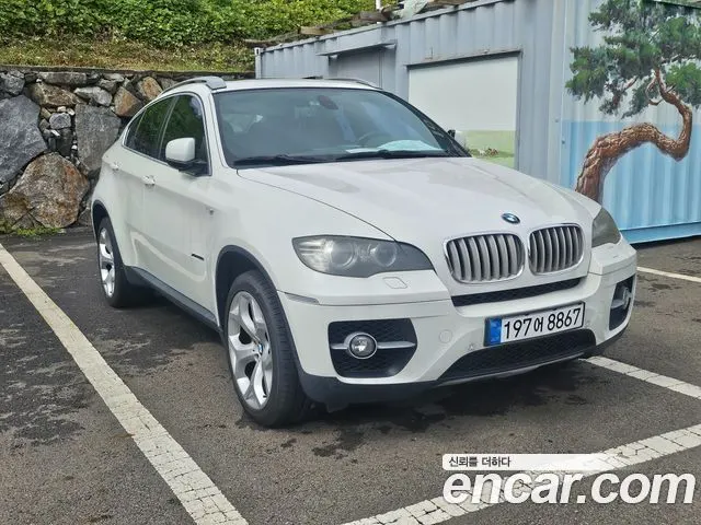 BMW X6 2009 — 167 876 км, белый, Корея — под ключ — фото 2