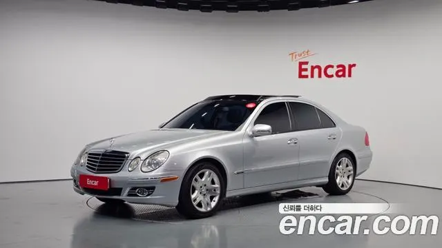 MERCEDES-BENZ E-CLASS W211 2007 — 123 883 км, серебристый, Корея — под ключ — фото 11