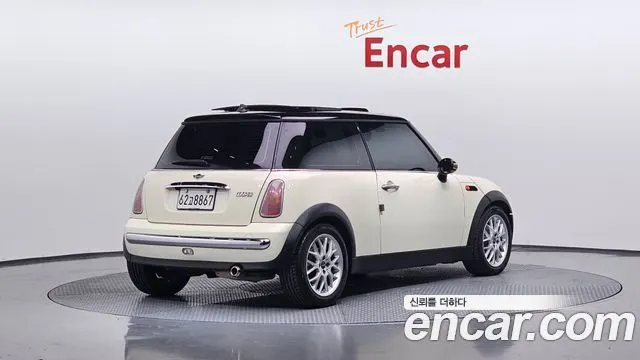 MINI COOPER 2004 — 146 730 км, белый-перламутр, Корея — под ключ — фото 2