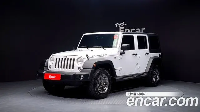 JEEP WRANGLER 2017 — 87 260 км, белый, Корея — под ключ — фото 1