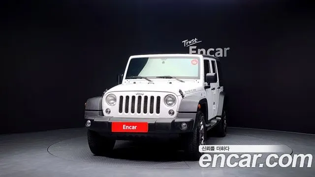 JEEP WRANGLER 2017 — 87 260 км, белый, Корея — под ключ — фото 3