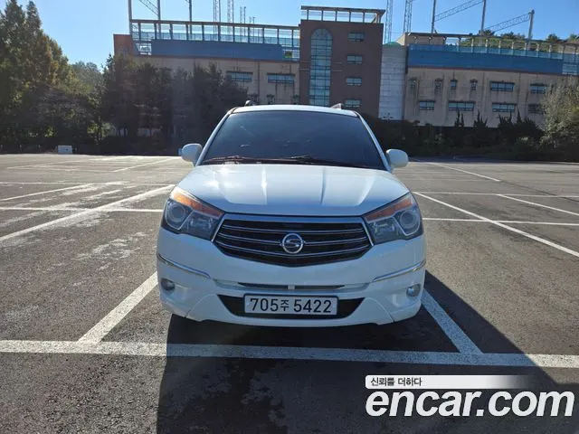 KGM KORANDO TURISMO 2014 — 201 901 км, белый, Корея — под ключ — фото 3