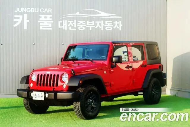 JEEP WRANGLER 2016 — 47 900 км, красный, Корея — под ключ — фото 6