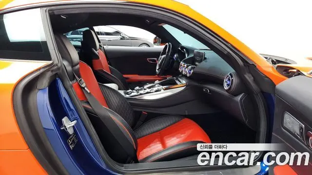MERCEDES-BENZ AMG GT 2017 — 33 200 км, оранжевый, Корея — под ключ — фото 11