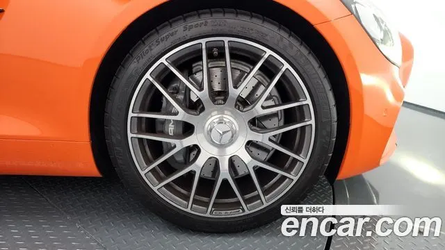 MERCEDES-BENZ AMG GT 2017 — 33 200 км, оранжевый, Корея — под ключ — фото 5