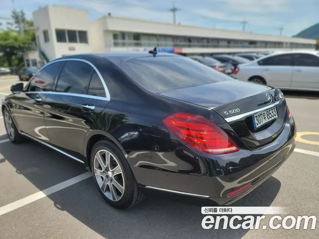 MERCEDES-BENZ S-CLASS W222 2014 — 171 447 км, чёрный, Корея — под ключ — фото 5