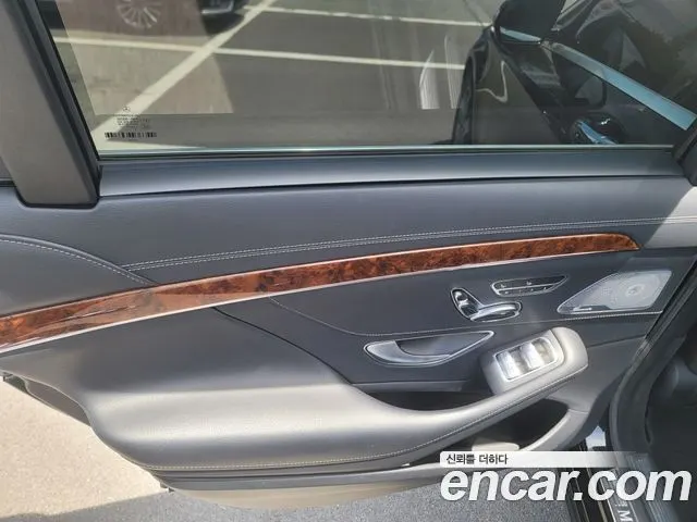 MERCEDES-BENZ S-CLASS W222 2014 — 171 447 км, чёрный, Корея — под ключ — фото 10