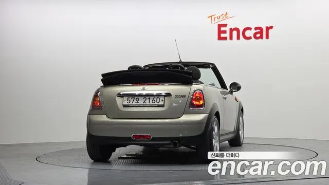 MINI COOPER CONVERTIBLE 2010 — 100 330 км, светло-золотистый, Корея — под ключ — фото 4