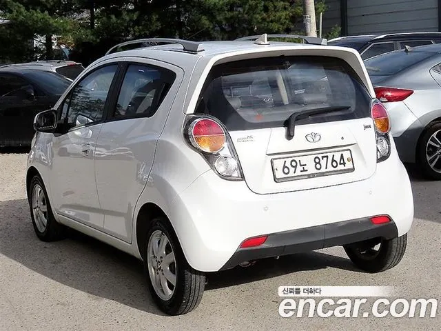 CHEVROLET MATIZ CREATIVE 2010 — 58 329 км, белый, Корея — под ключ — фото 3