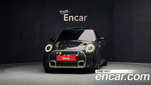 MINI COOPER S 2023 — 37 967 км, тёмно-зелёный, Корея — под ключ — фото 3