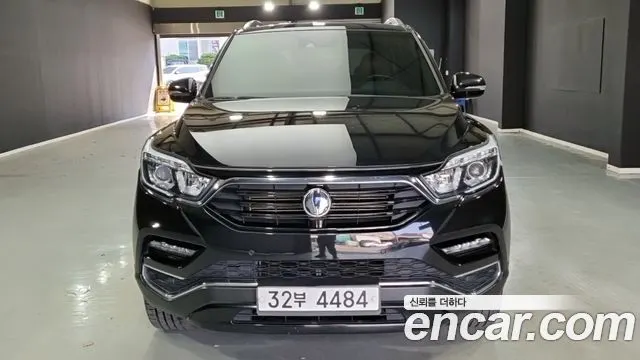 KGM G4 REXTON 2018 — 163 427 км, чёрный, Корея — под ключ — фото 2