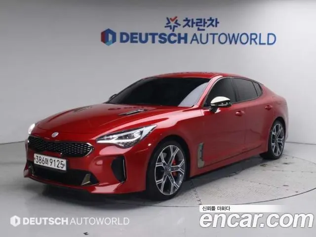 KIA STINGER 2019 — 118 063 км, красный, Корея — под ключ — фото 11