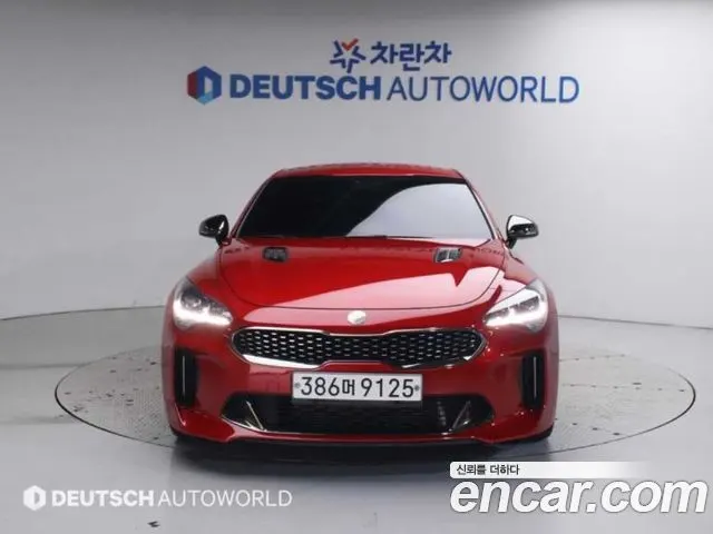 KIA STINGER 2019 — 118 063 км, красный, Корея — под ключ — фото 3
