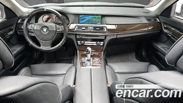BMW 7 SERIES 2010 — 92 595 км, серебристый, Корея — под ключ — фото 7