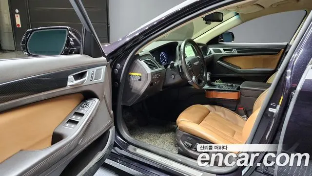 HYUNDAI GENESIS DH 2014 — 172 879 км, чёрный, Корея — под ключ — фото 11