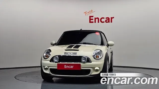 MINI COOPER S CONVERTIBLE 2015 — 84 315 км, белый-перламутр, Корея — под ключ — фото 3