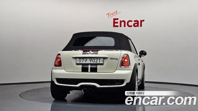 MINI COOPER S CONVERTIBLE 2015 — 84 315 км, белый-перламутр, Корея — под ключ — фото 4