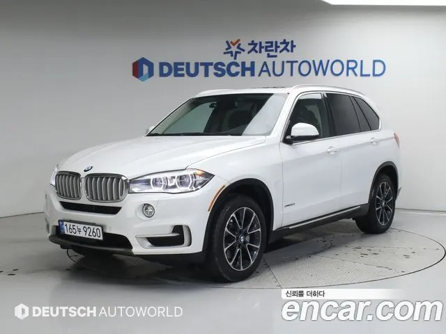 BMW X5 2016 — 71 391 км, белый, Корея — под ключ — фото 12