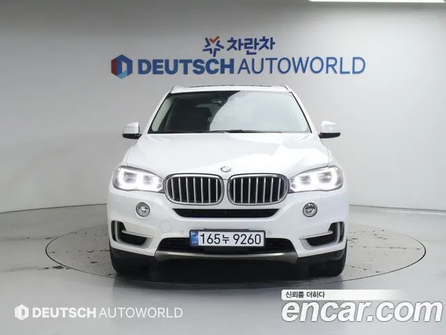 BMW X5 2016 — 71 391 км, белый, Корея — под ключ — фото 3