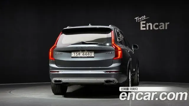 VOLVO XC90 2019 — 143 059 км, серебристо-серый, Корея — под ключ — фото 4