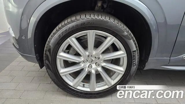 VOLVO XC90 2019 — 143 059 км, серебристо-серый, Корея — под ключ — фото 5