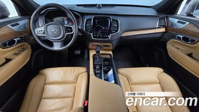 VOLVO XC90 2019 — 143 059 км, серебристо-серый, Корея — под ключ — фото 7
