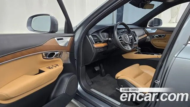 VOLVO XC90 2019 — 143 059 км, серебристо-серый, Корея — под ключ — фото 10