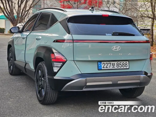 HYUNDAI KONA HYBRID 2025 — 5 742 км, голубой, Корея — под ключ — фото 5
