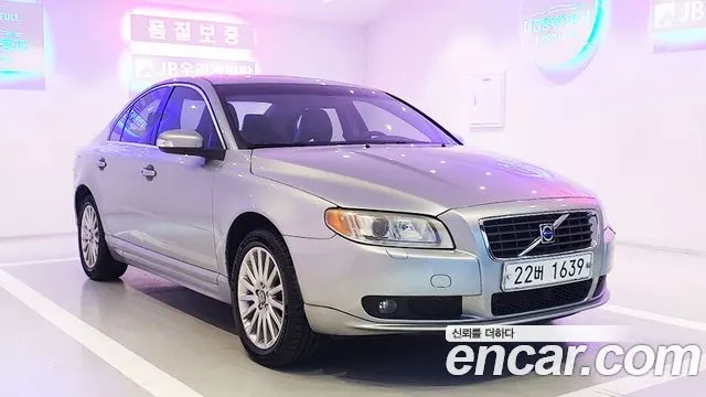 VOLVO S80 2007 — 49 500 км, серебристый, Корея — под ключ — фото 3